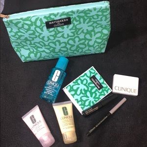Clinique Makeup Bag with Makeup Kit